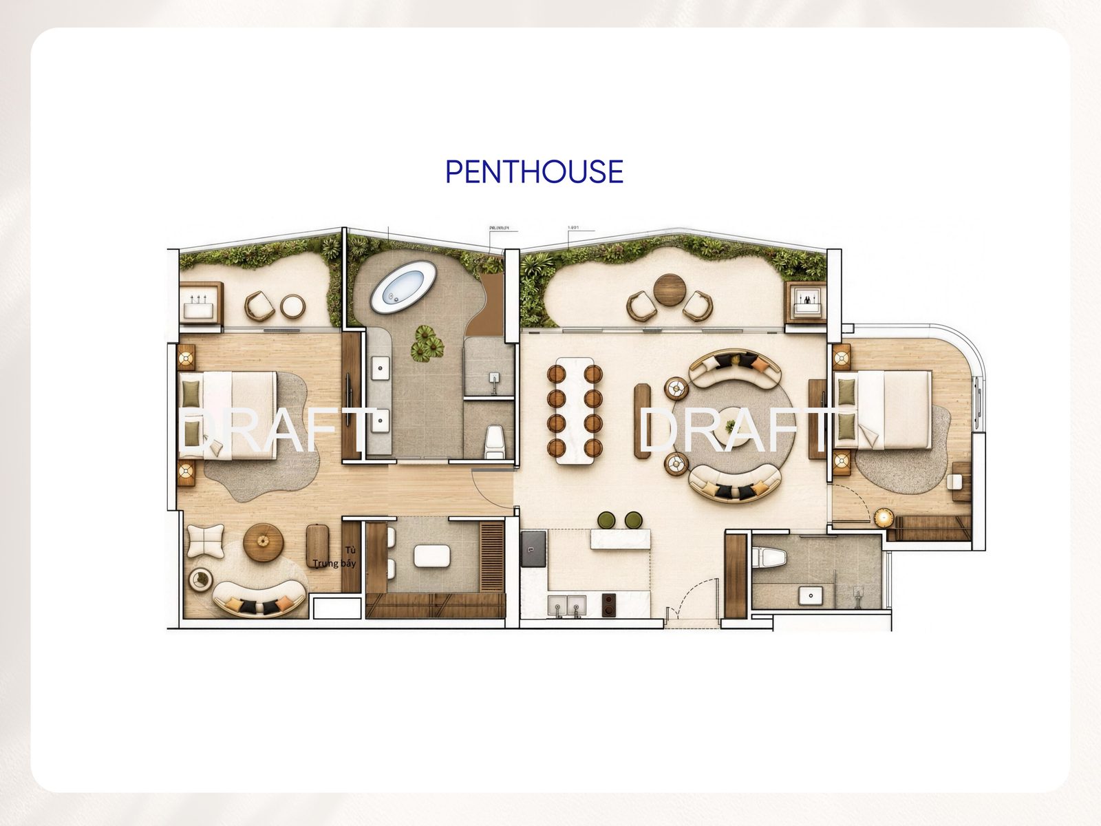 Layout Penthouse